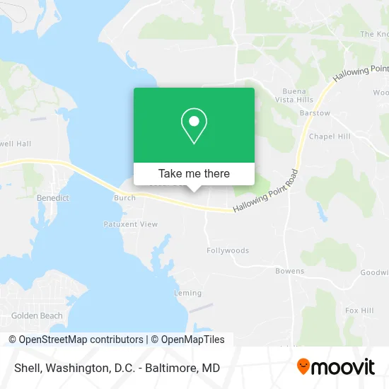 Shell map