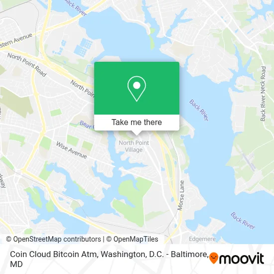 Coin Cloud Bitcoin Atm map