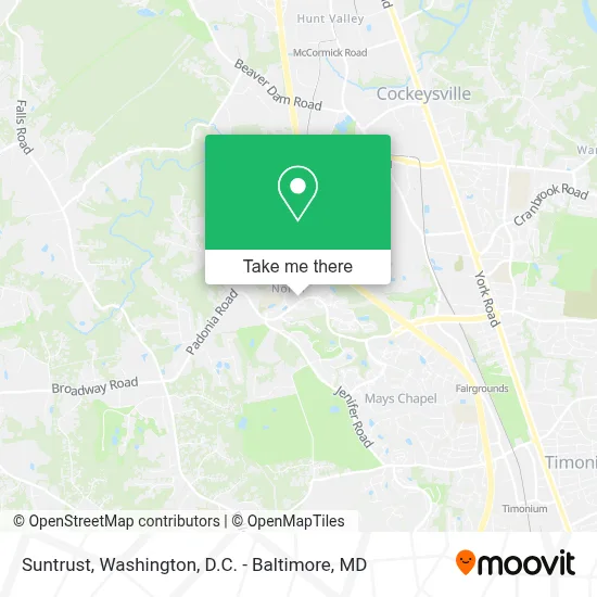 Suntrust map