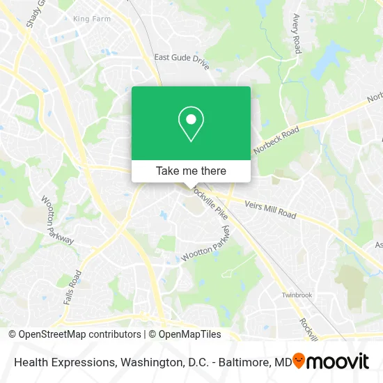Health Expressions map