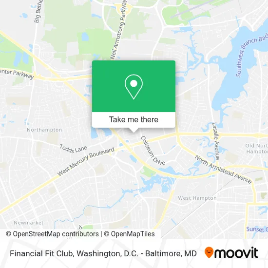 Financial Fit Club map