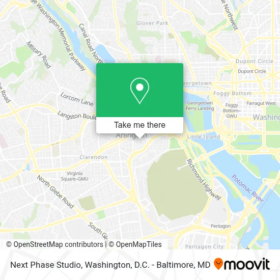 Next Phase Studio map