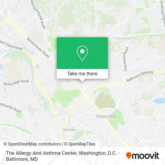The Allergy And Asthma Center map