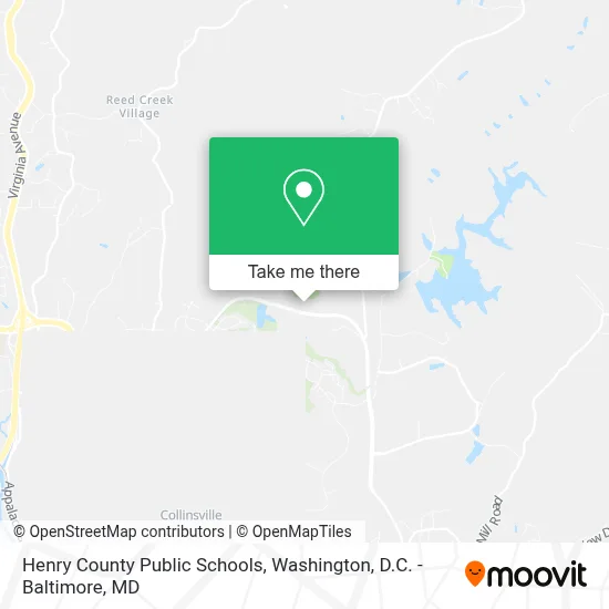 Henry County Public Schools map