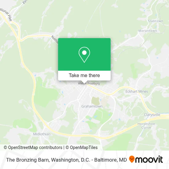 The Bronzing Barn map