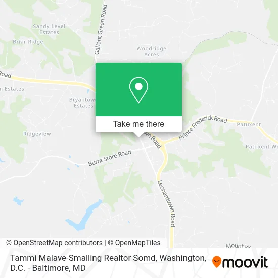 Tammi Malave-Smalling Realtor Somd map