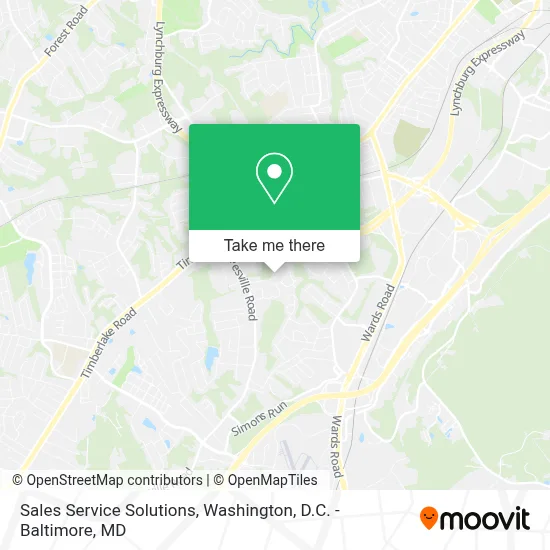 Sales Service Solutions map