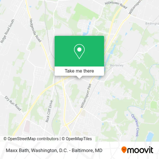 Maxx Bath map