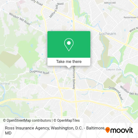 Ross Insurance Agency map