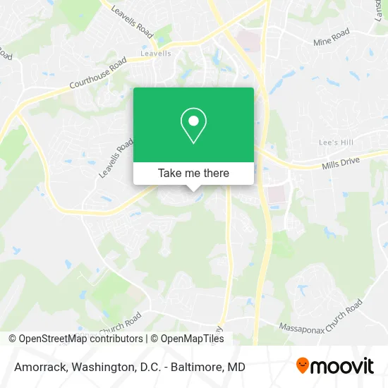 Amorrack map