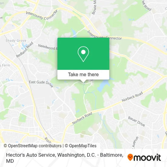 Hector's Auto Service map