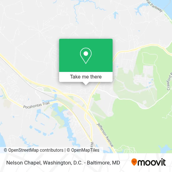 Nelson Chapel map
