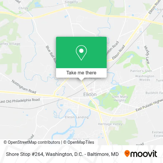 Shore Stop #264 map