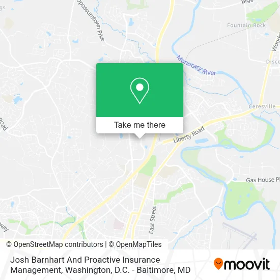 Josh Barnhart And Proactive Insurance Management map