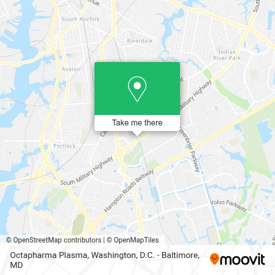 Octapharma Plasma map