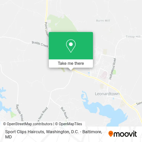 Sport Clips Haircuts map