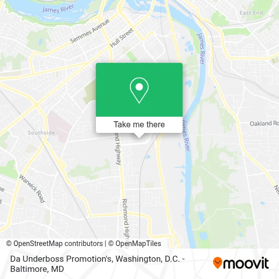 Da Underboss Promotion's map