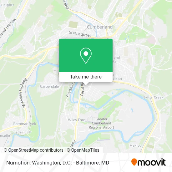 Numotion map