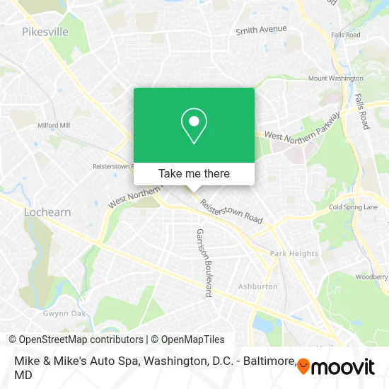 Mike & Mike's Auto Spa map