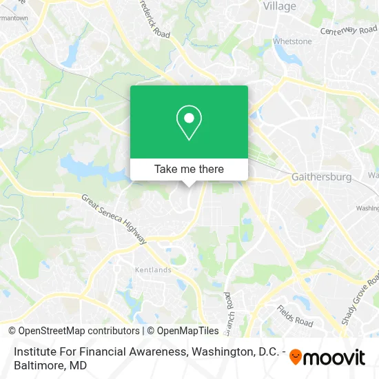 Institute For Financial Awareness map