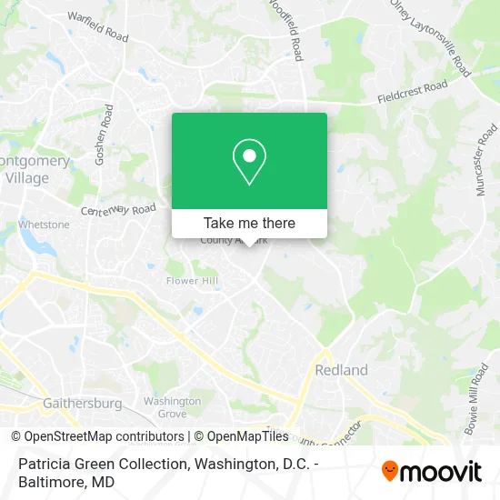 Patricia Green Collection map