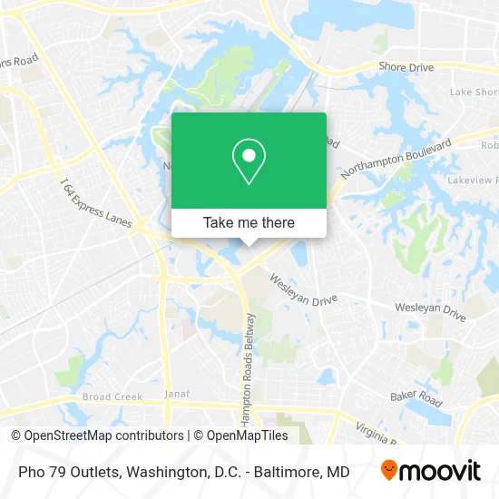Pho 79 Outlets map