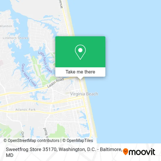 Sweetfrog Store 35170 map