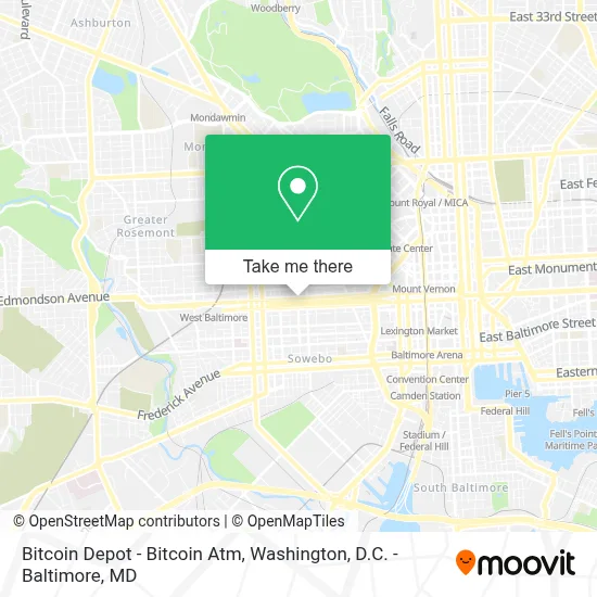 Bitcoin Depot - Bitcoin Atm map