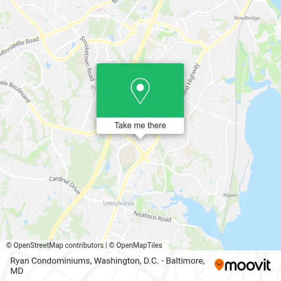 Ryan Condominiums map