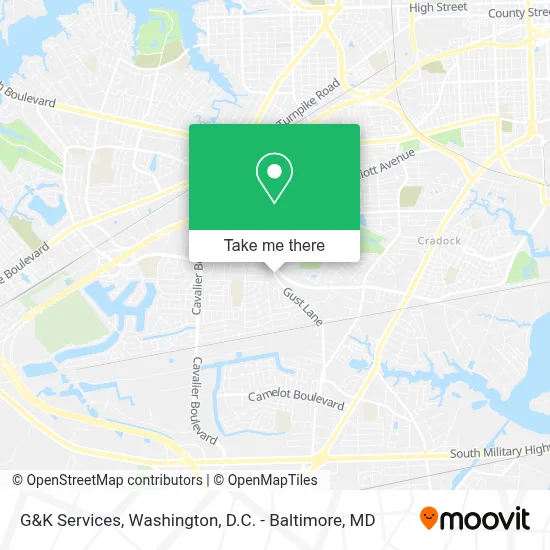 G&K Services map