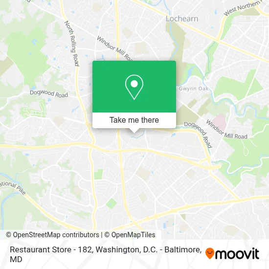 Restaurant Store - 182 map