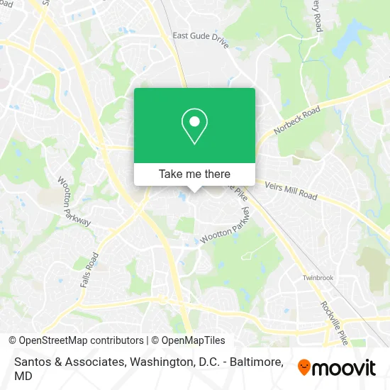 Santos & Associates map