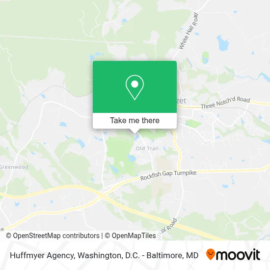 Huffmyer Agency map