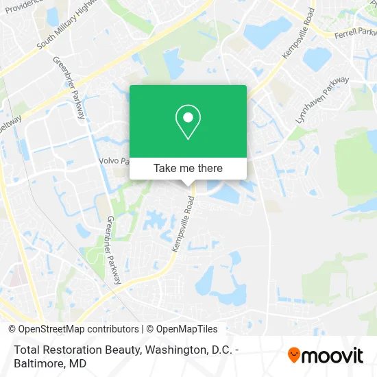 Total Restoration Beauty map