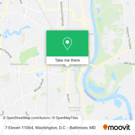 7-Eleven 11064 map