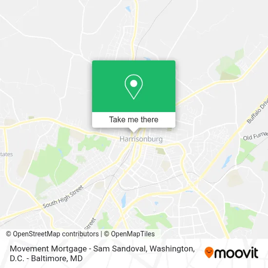 Movement Mortgage - Sam Sandoval map