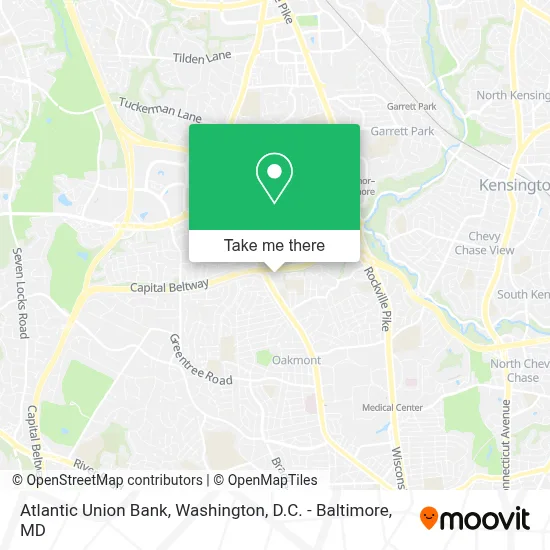 Atlantic Union Bank map