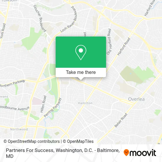 Partners For Success map