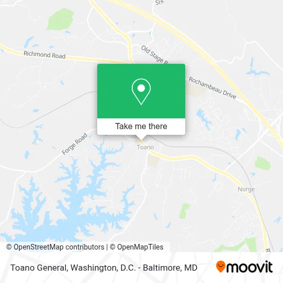 Toano General map
