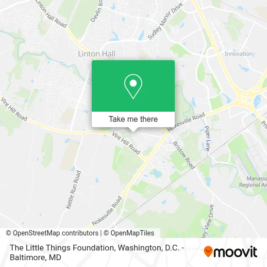 The Little Things Foundation map