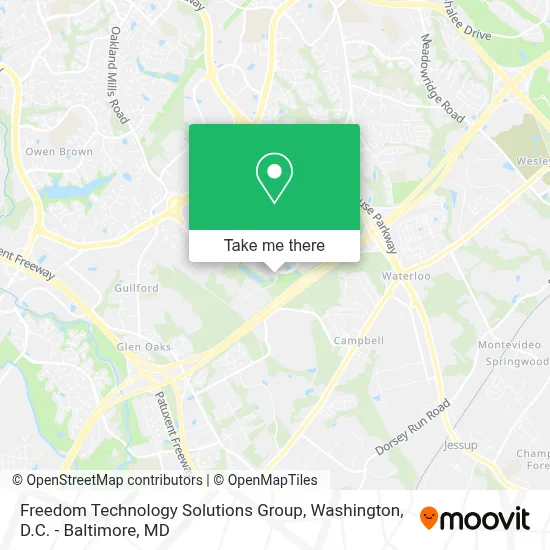 Freedom Technology Solutions Group map