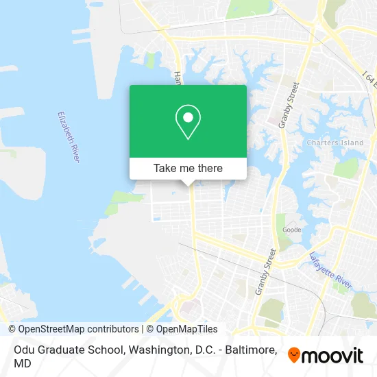 Odu Graduate School map
