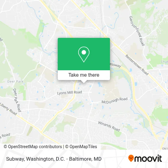 Subway map
