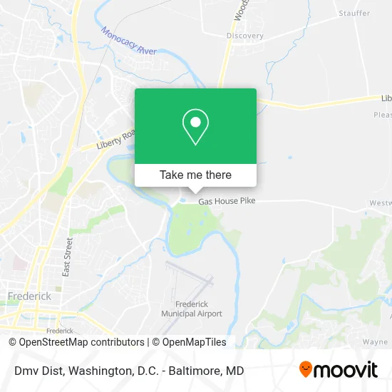 Dmv Dist map