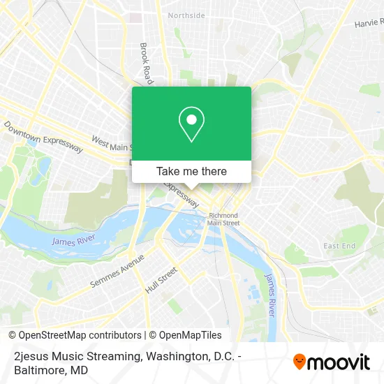 2jesus Music Streaming map