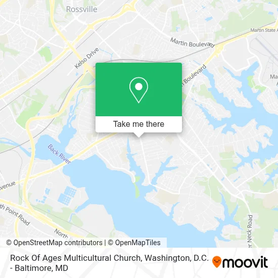 Rock Of Ages Multicultural Church map