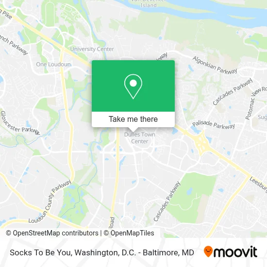 Socks To Be You map