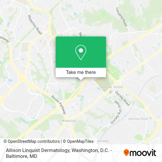 Allison Linquist Dermatology map