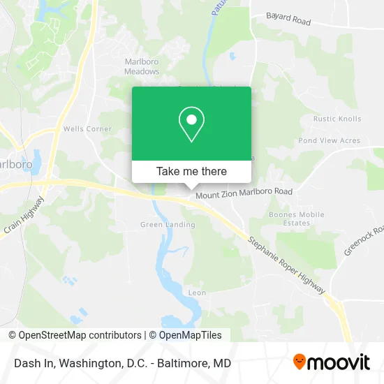 Dash In map