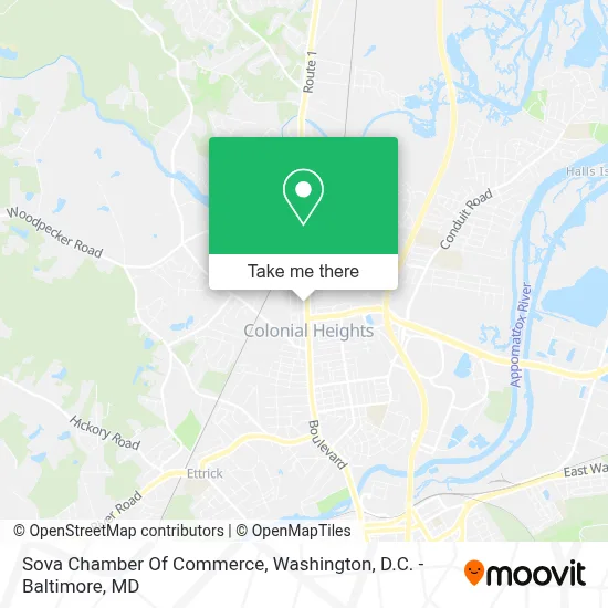 Sova Chamber Of Commerce map